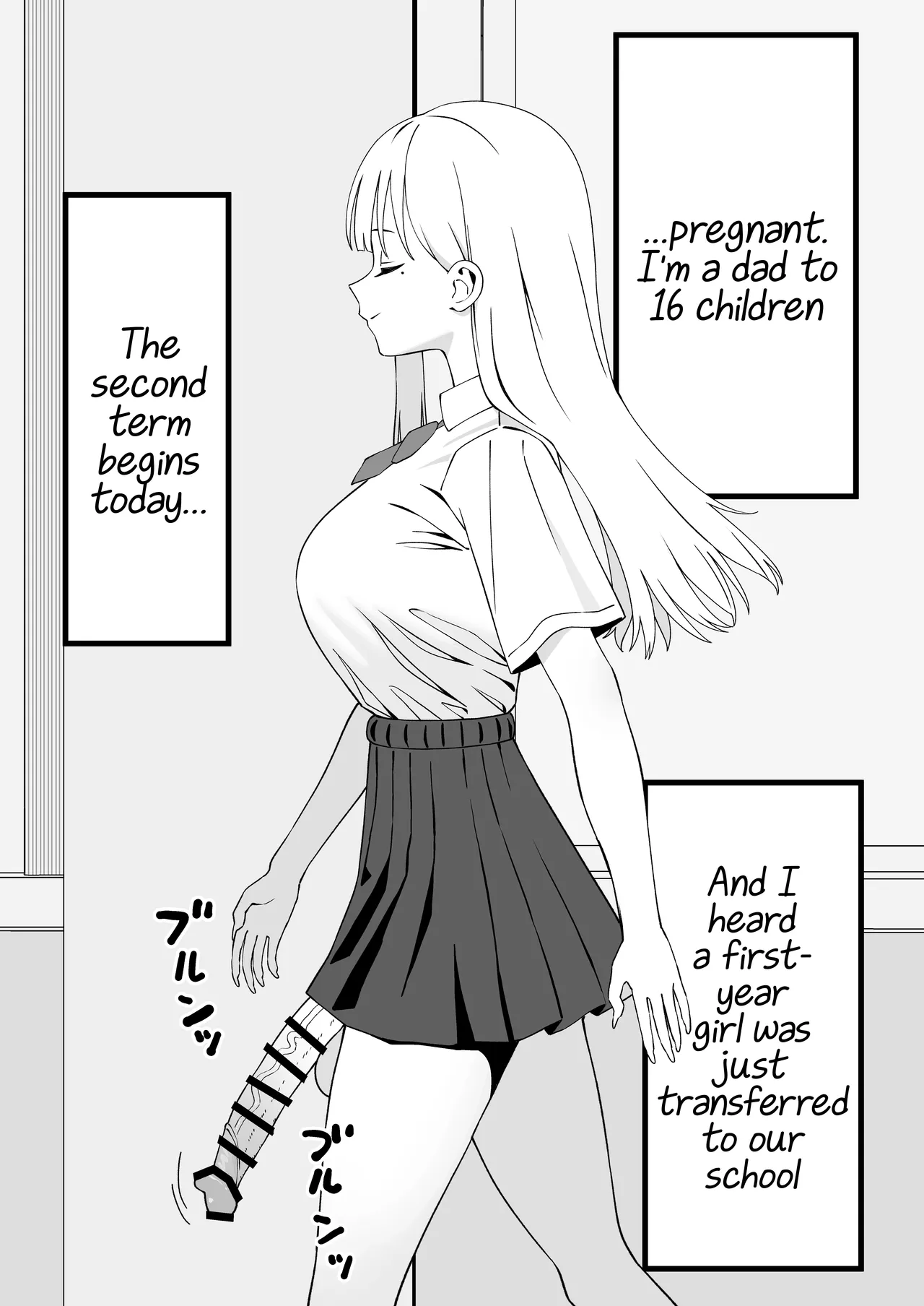 Futanari Gal Tennyuusei o Kuu-hentai-futanari