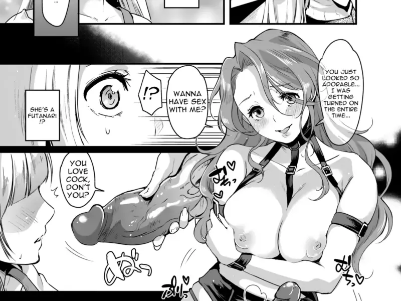 Futanari Ryoubo-san to Mesuiki Josou Danshi-hentai-futanari