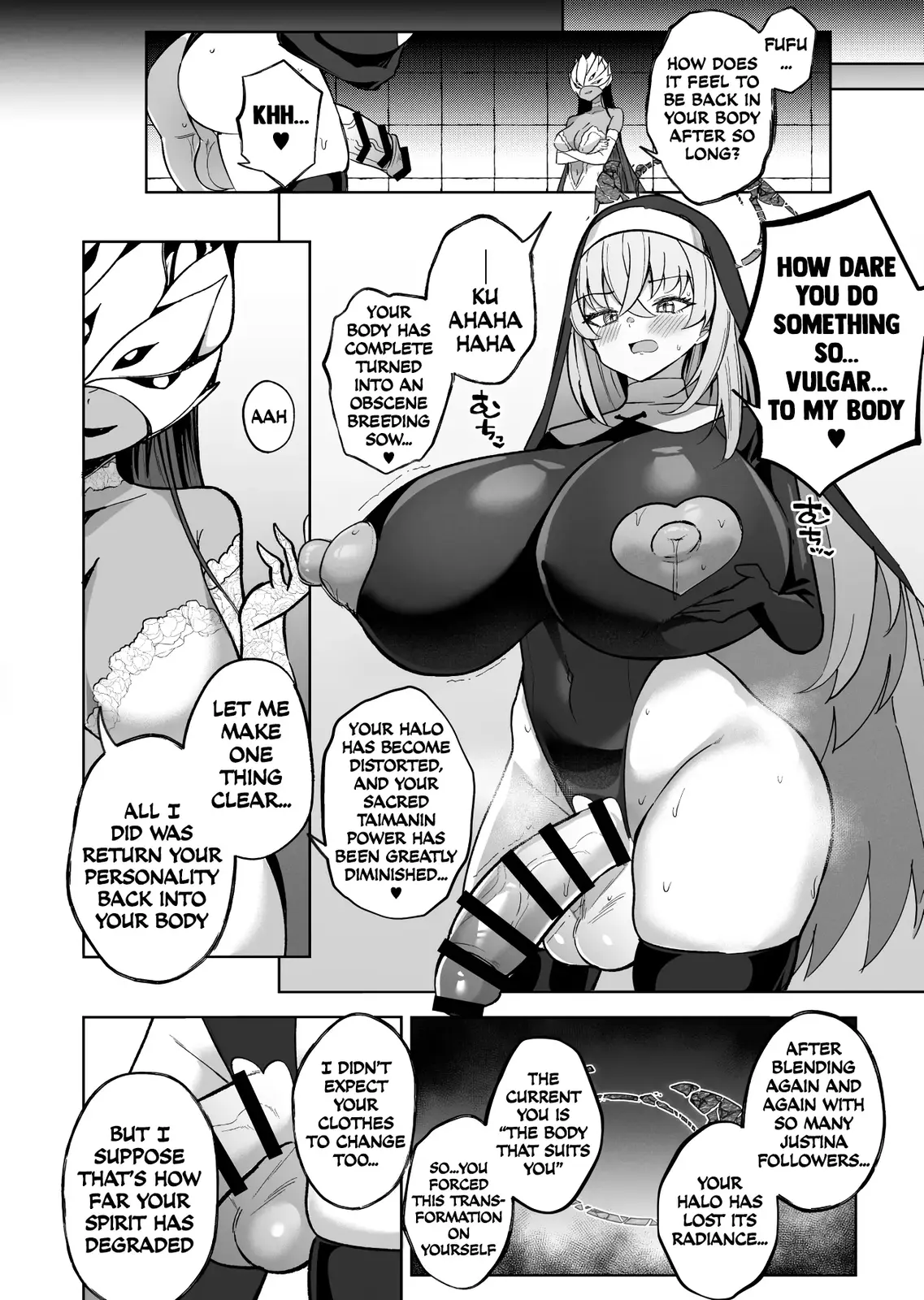 BluArch Taimanin II Taimanin Sakurako Jinkaku Haisetsu ni Otsu (Blue Archive) -hentai-futanari