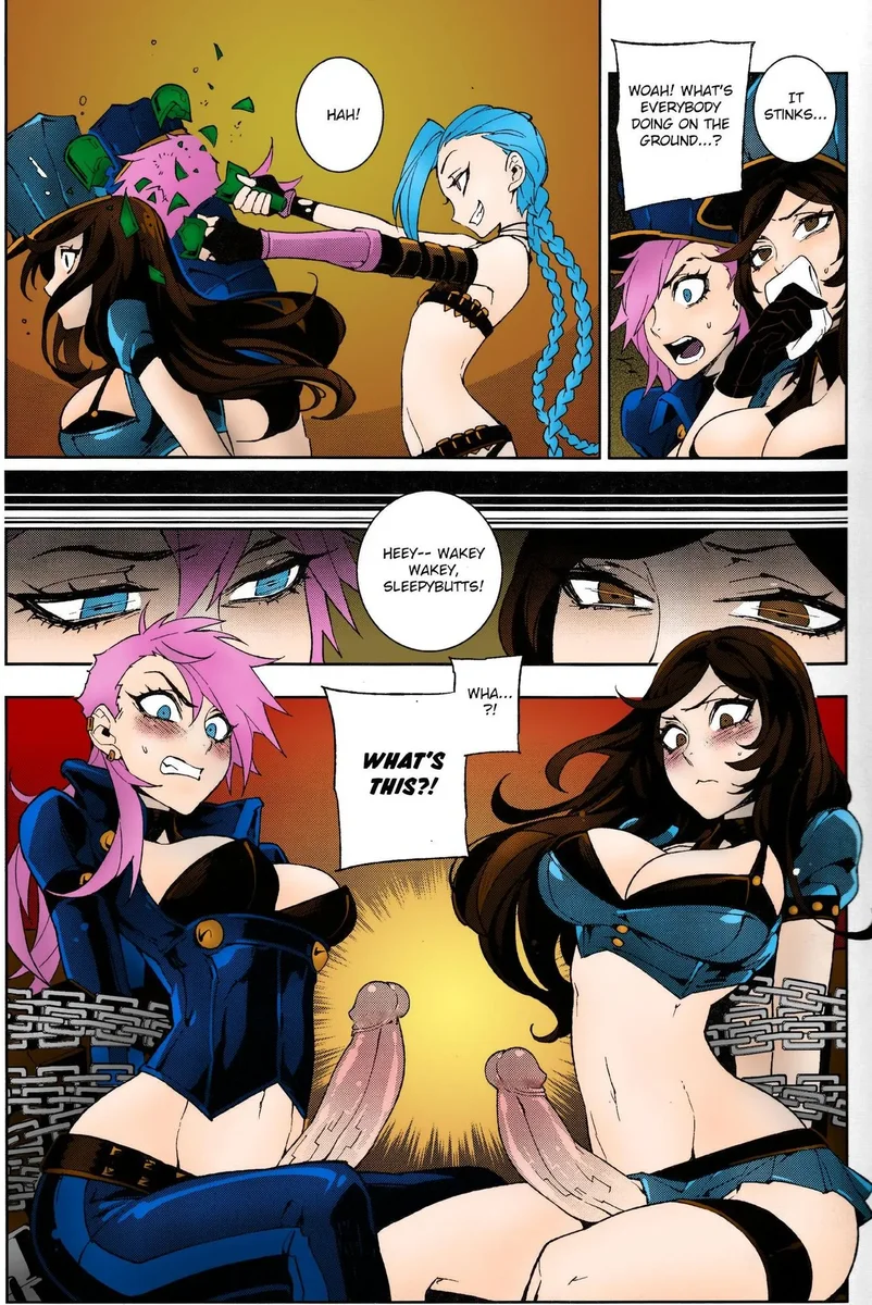 JINX Come On! Shoot Faster-hentai-futanari